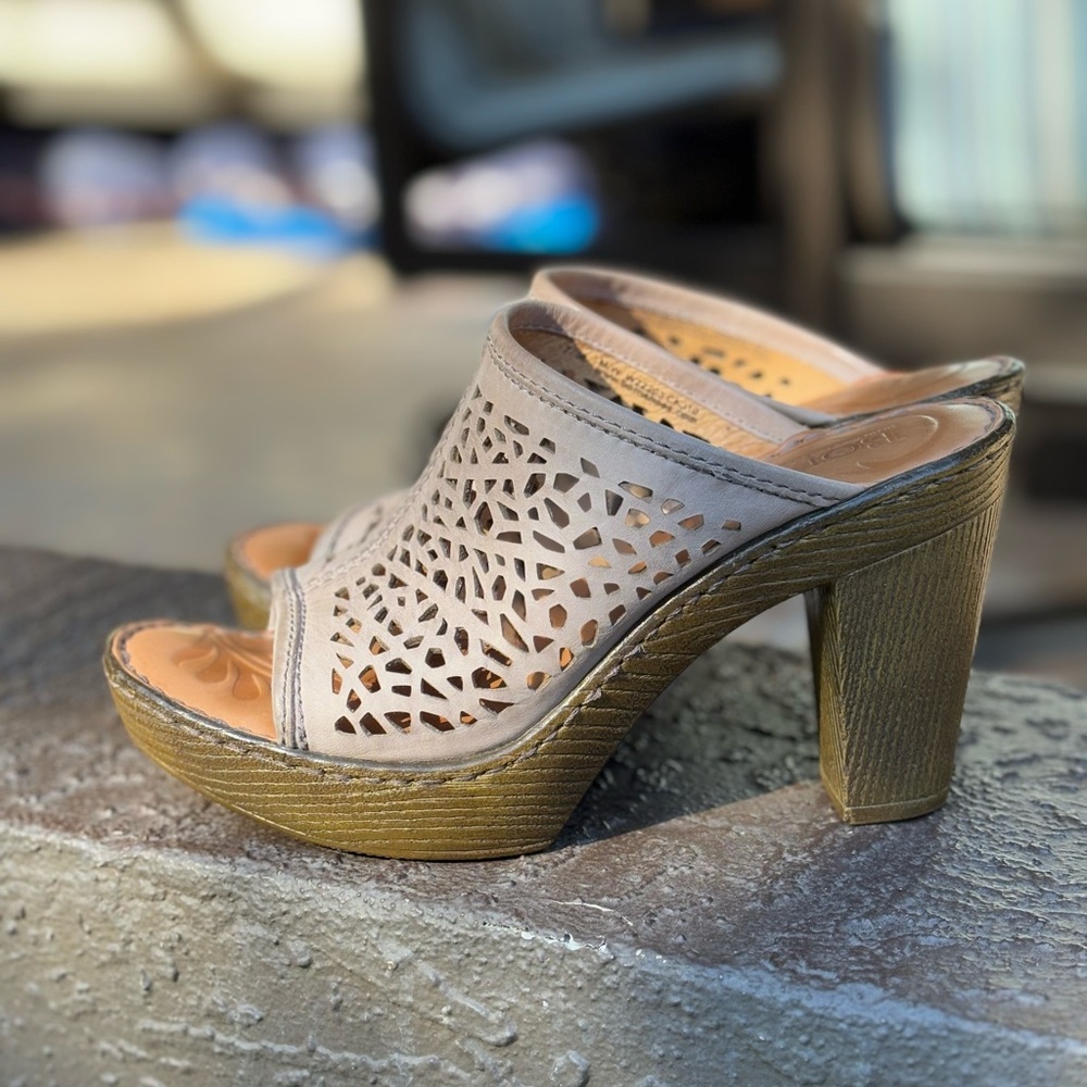 Born Platform Heeled Sandal